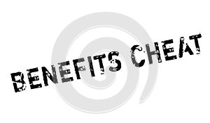 Benefits Cheat rubber stamp