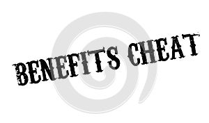 Benefits Cheat rubber stamp