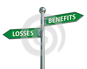 Benefits and losses