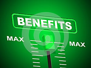 Benefits Max Indicates Upper Limit And Perk photo