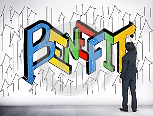 Benefits Rewards Goal Advantage Incentive Concept