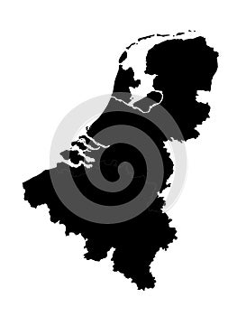 Benelux countries maps - Benelux Union