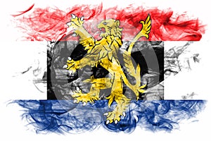 Benelux smoke flag, politico-economic union of Belgium, Nether photo