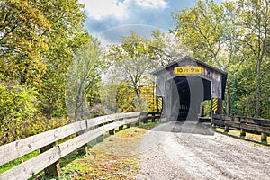 Benetka Road Covered Bridge Ashtabula County Ohio