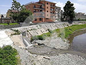 Benevento - Scarico urbano nel Fiume Sabato photo