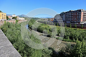 Benevento - Il fiume Calore da via Posillipo