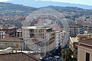 Benevento - Panorama dalla terrazza superiore dell\'Hortus Conclusus photo