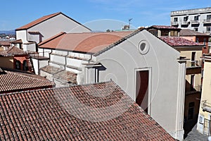 Benevento - Scorcio dell\'ex Convento di San Vittorino dalla terrazza dell\'Hortus Conclusus photo