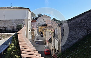 Benevento - Scorcio di Via Annunziata dal terrazzo dell\'Hortus Conclusus photo