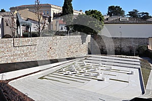 Benevento - Terrazza dell\'Hortus Conclusus dalla terrazza superiore photo