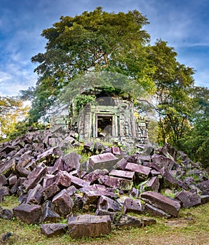 Beng Mealea or Bung Mealea temple. Siem Reap. Cambodia