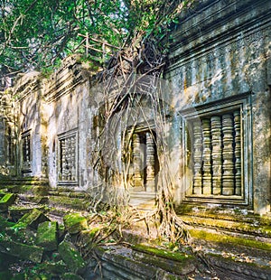 Beng Mealea or Bung Mealea temple. Siem Reap. Cambodia