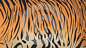 Bengal tiger stripe pattern