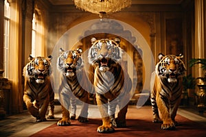 Bengal Tiger wallpaper hd download,ai generated