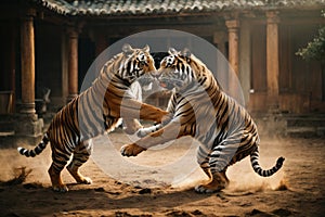 Bengal Tiger wallpaper hd download,ai generated