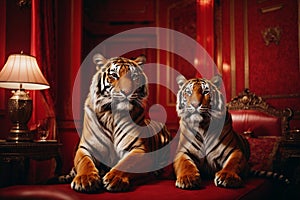 Bengal Tiger wallpaper hd download,ai generated