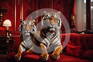 Bengal Tiger wallpaper hd download,ai generated