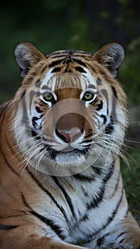 Bengal tigers wild beauty captured in intense stare