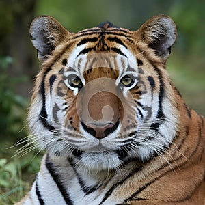 Bengal tigers wild beauty captured in intense stare