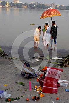 Bengali Community At Durga Festival