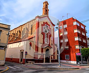 Benicarlo church of Sant Pere Castellon province Costa del Azahar Spain