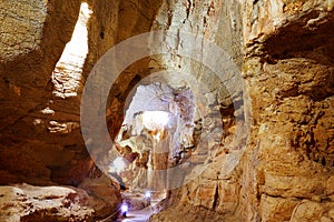 Benidoleig Cueva Calaveras cavern in Alicante