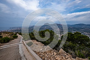 Benidorm as seen from Sierra Helada photo