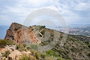 Benidorm as seen from Sierra Helada photo