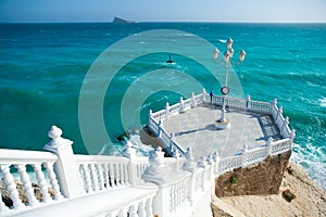 Benidorm balcon del Mediterraneo Mediterranean sea