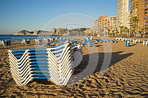 Benidorm beach