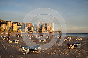 Benidorm beach