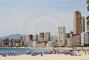 Benidorm beach