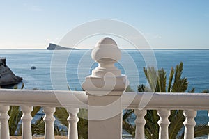 Benidorm beach promenade