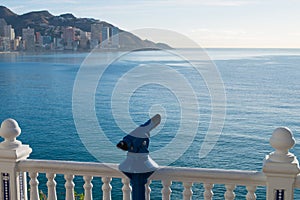 Benidorm beach promenade