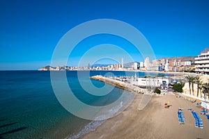 Benidorm beach resort