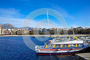 Benidorm Marina port in Alicante of Spain