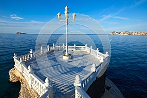 Benidorm Mirador del Castillo lookout Alicante