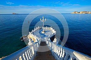 Benidorm Mirador del Castillo lookout Alicante