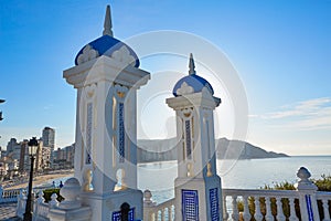 Benidorm Mirador del Castillo lookout Alicante