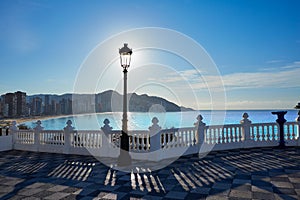 Benidorm Mirador del Castillo lookout Alicante photo