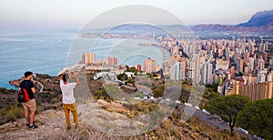 Benidorm skyline , Spain