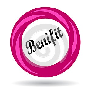 Benifit colorful icon