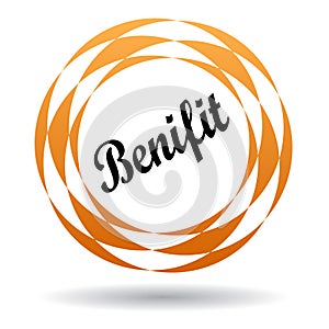 Benifit colorful icon