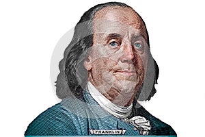 Benjamin Franklin cut on new 100 dollars