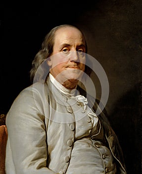 Benjamin Franklin by Joseph Siffrein Duplessis