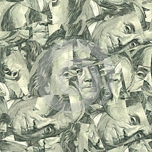 benjamin franklin / one hundred dollars