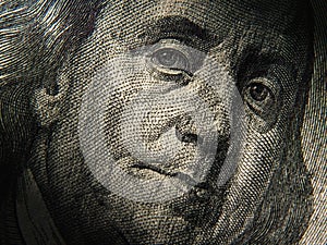 Benjamin Franklin's portrait is depicted on the $ 100 banknotes