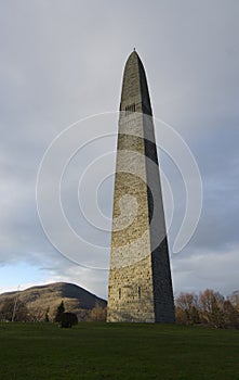 Bennington Battle Monument at sunrise