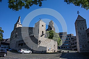 Bensberg castle with town hall
