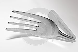 Bent Silver Fork